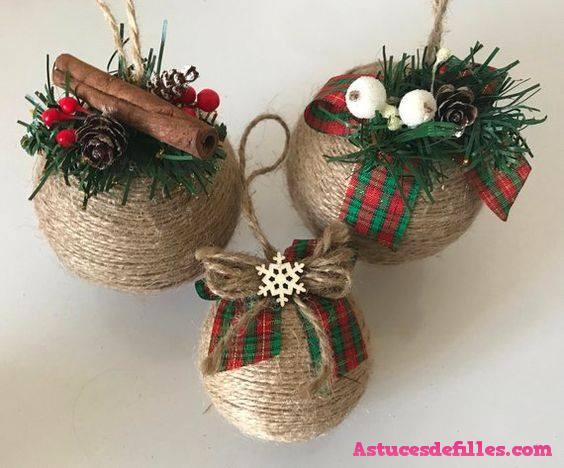 62 idées de décorations de Noël avec des sphères 52 62 idées de décorations de Noël avec des sphères 52