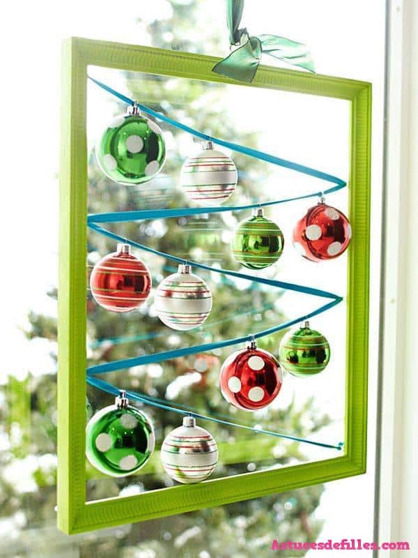 62 idées de décorations de Noël avec des sphères 59 62 idées de décorations de Noël avec des sphères 59