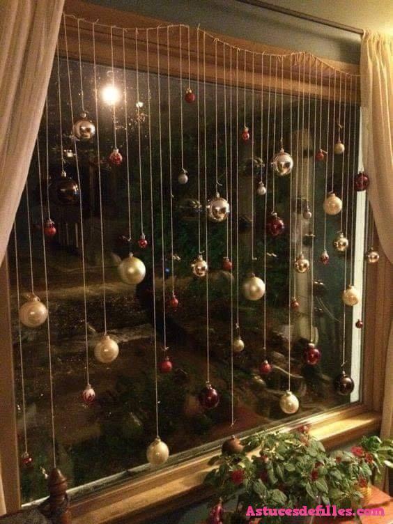 62 idées de décorations de Noël avec des sphères 62