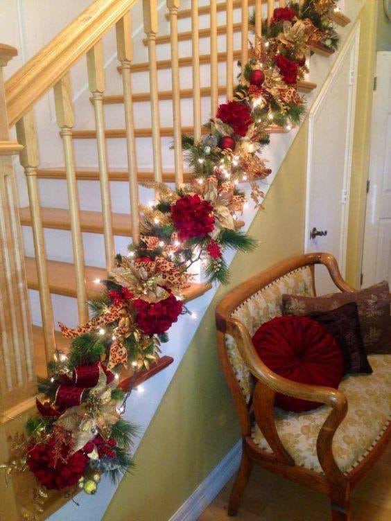 70 bonnes idées pour décorer votre maison à Noël 23