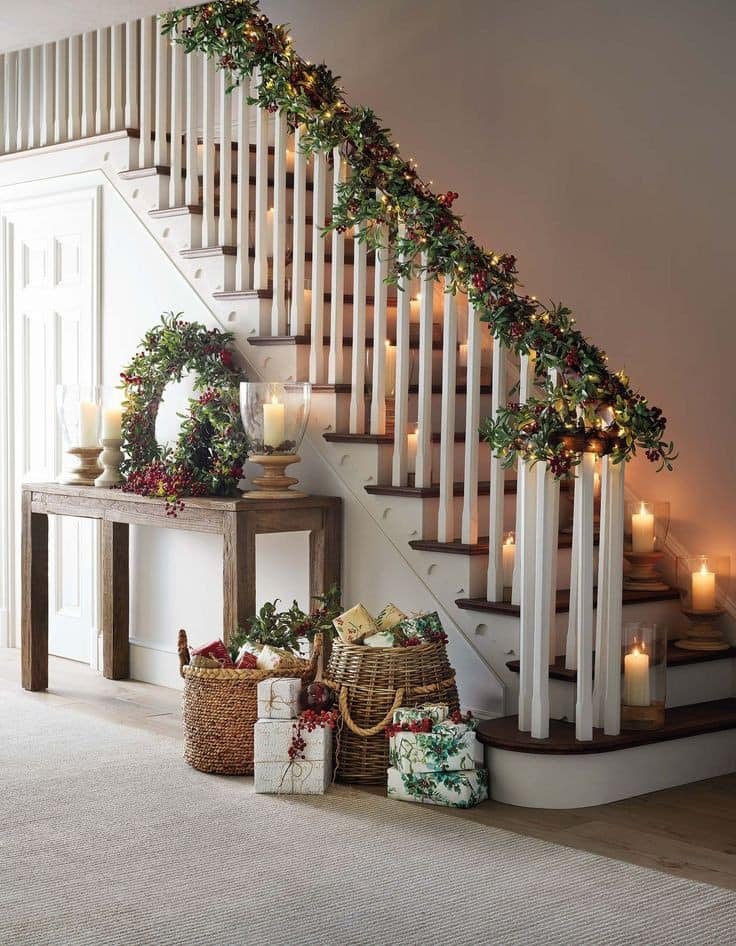 70 bonnes idées pour décorer votre maison à Noël 30
