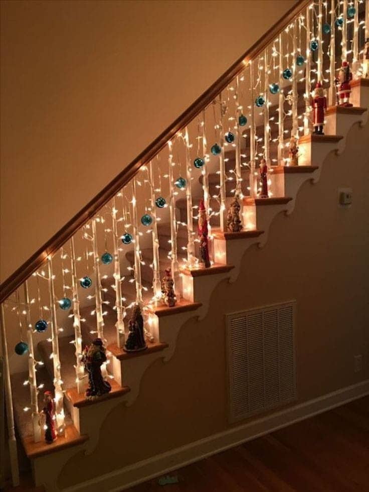 70 bonnes idées pour décorer votre maison à Noël 34