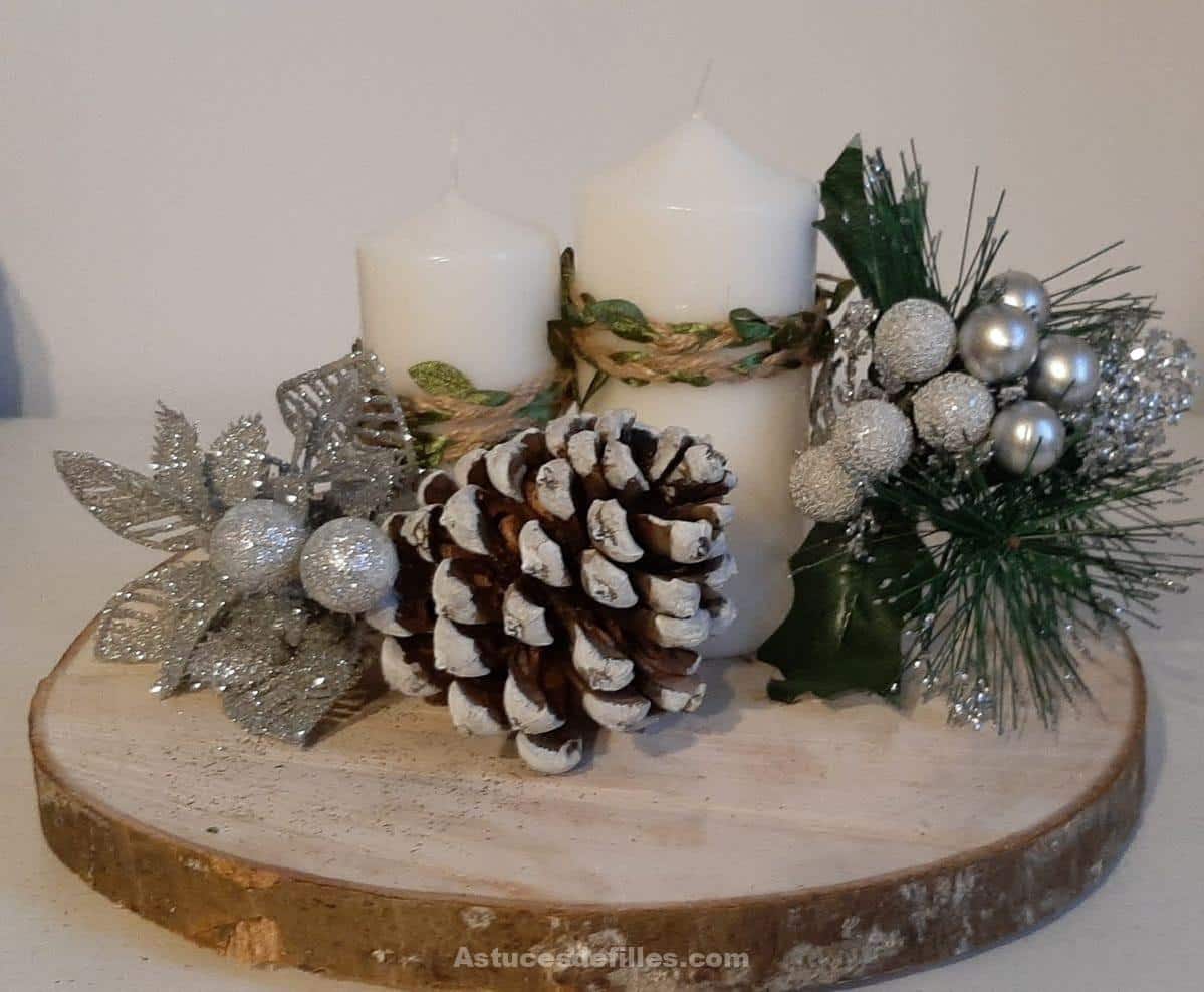 80 Beaux centres de table pour décorer votre table de Noël 60 80 Beaux centres de table pour décorer votre table de Noël 60