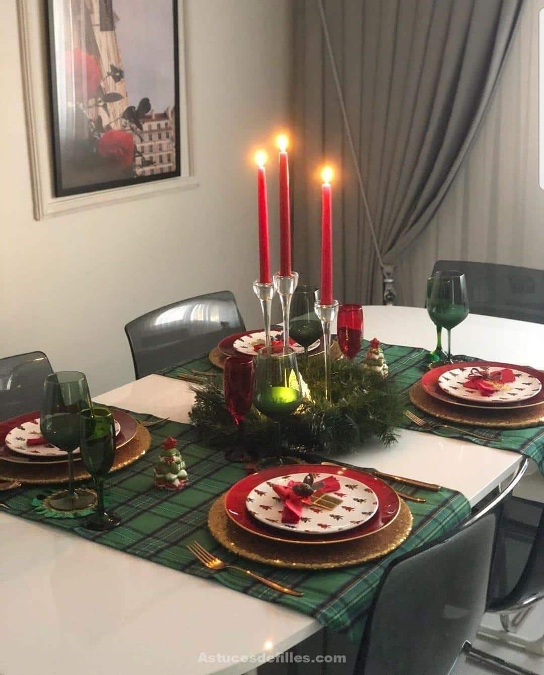 80 Décorations de tables de Noël et repas de Noël 18 80 Décorations de tables de Noël et repas de Noël 18