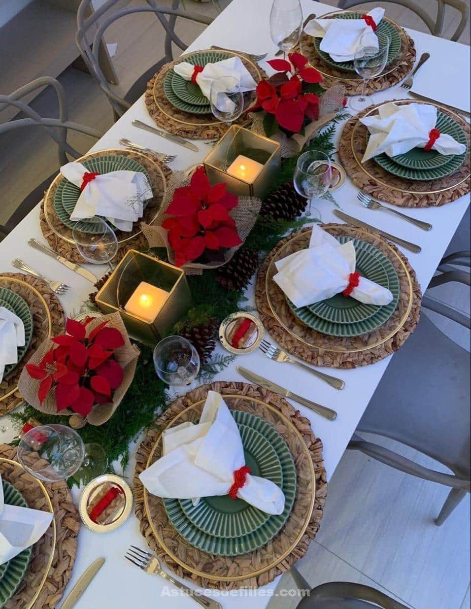 80 Décorations de tables de Noël et repas de Noël 20 80 Décorations de tables de Noël et repas de Noël 20