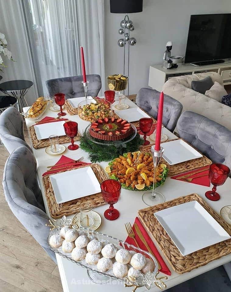 80 Décorations de tables de Noël et repas de Noël 32 80 Décorations de tables de Noël et repas de Noël 32