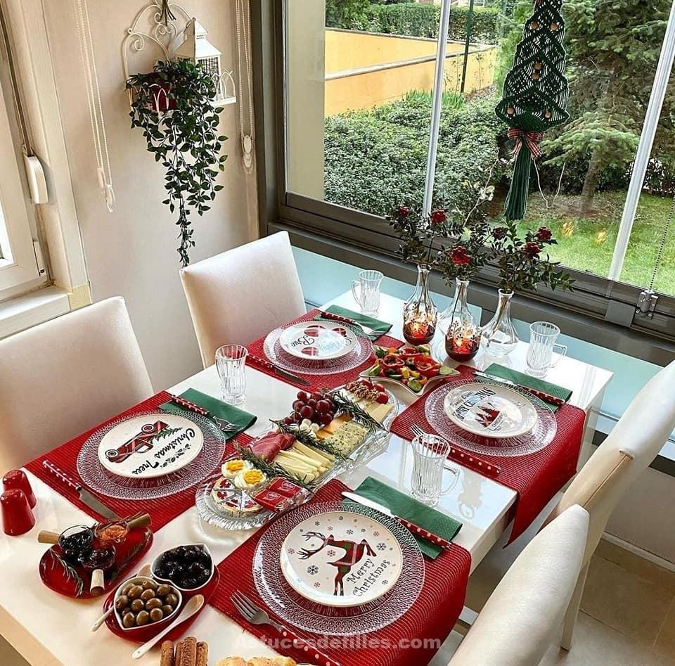 80 Décorations de tables de Noël et repas de Noël 48 80 Décorations de tables de Noël et repas de Noël 48