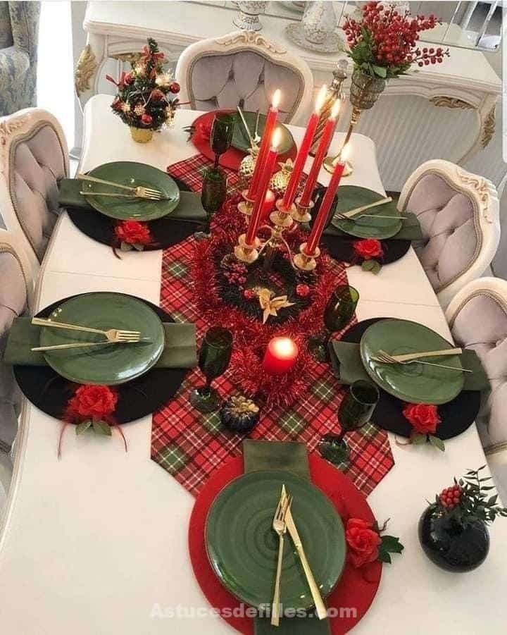 80 Décorations de tables de Noël et repas de Noël 49 80 Décorations de tables de Noël et repas de Noël 49
