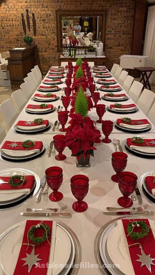 80 Décorations de tables de Noël et repas de Noël 51 80 Décorations de tables de Noël et repas de Noël 51
