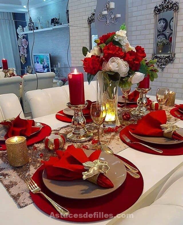 80 Décorations de tables de Noël et repas de Noël 55 80 Décorations de tables de Noël et repas de Noël 55