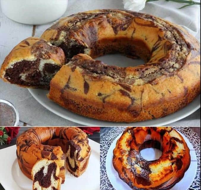 Recette de cake marbré ultra moelleux 1 Recette de cake marbré ultra moelleux 1