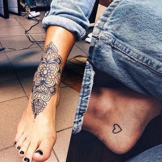 26 Top idées de tatouages pour les pieds 7