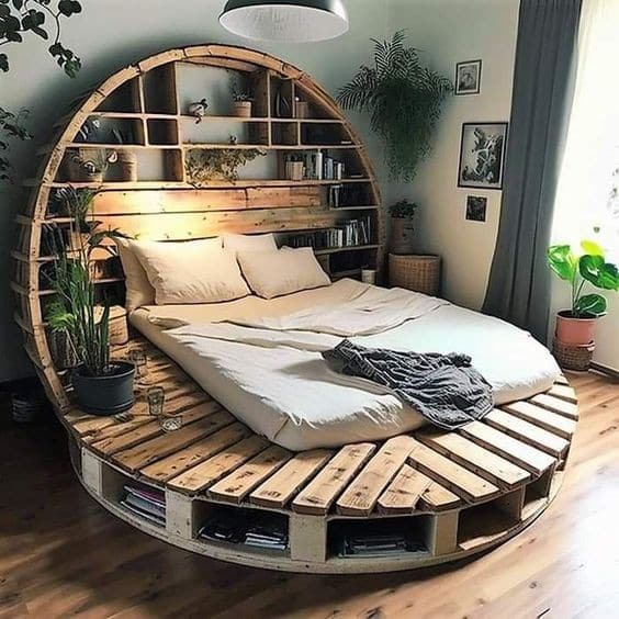 8 Designs modernes de lits en bois de palettes 1 8 Designs modernes de lits en bois de palettes 1