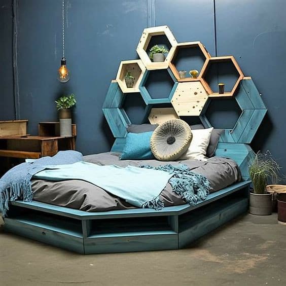 8 Designs modernes de lits en bois de palettes 5 8 Designs modernes de lits en bois de palettes 5