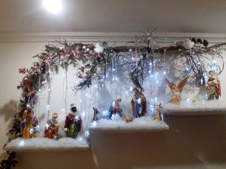 33 Belles idées de crèche de Noël les plus originales en 2023 4