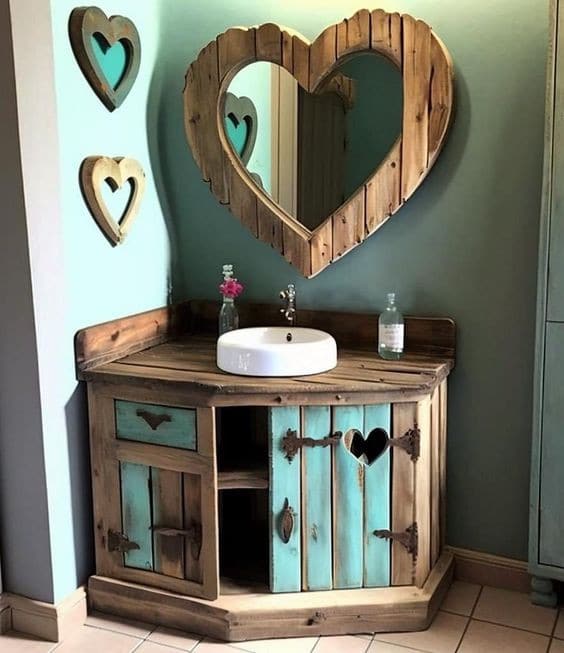 34 Meubles de salles de bain originaux en bois 5 34 Meubles de salles de bain originaux en bois 5