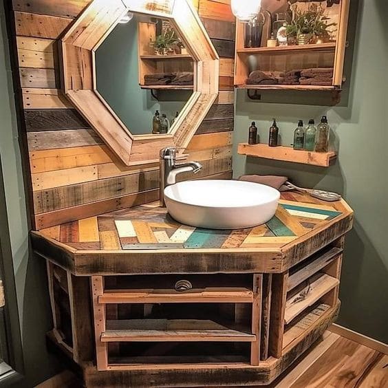 34 Meubles de salles de bain originaux en bois 10 34 Meubles de salles de bain originaux en bois 10