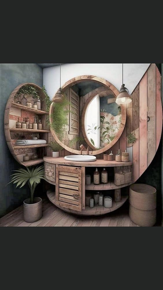 34 Meubles de salles de bain originaux en bois 12 34 Meubles de salles de bain originaux en bois 12