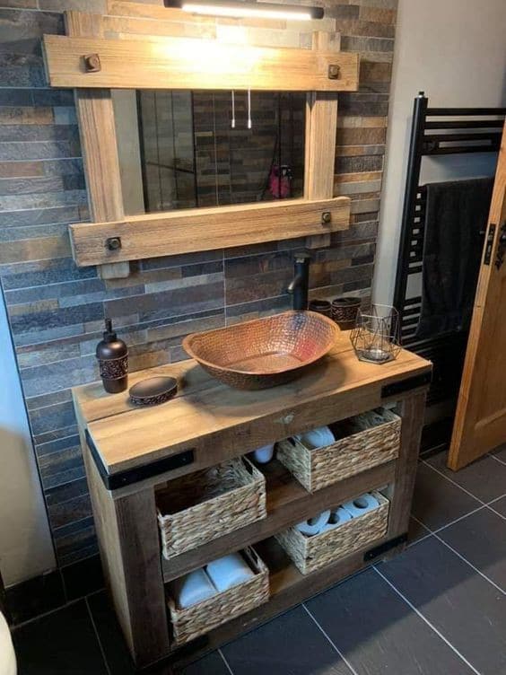 34 Meubles de salles de bain originaux en bois 34 34 Meubles de salles de bain originaux en bois 34