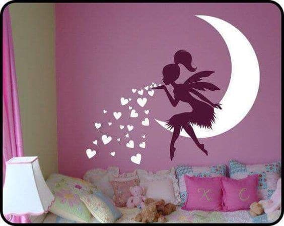 10 Idées pour décorer la chambre de vos filles avec des stickers 2