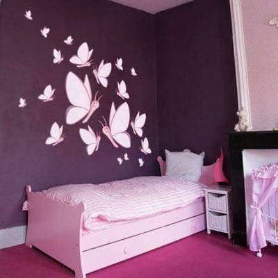 10 Idées pour décorer la chambre de vos filles avec des stickers 4