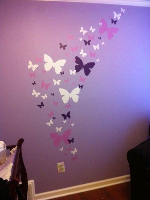 10 Idées pour décorer la chambre de vos filles avec des stickers 6