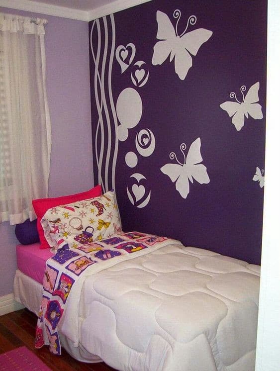 10 Idées pour décorer la chambre de vos filles avec des stickers 8