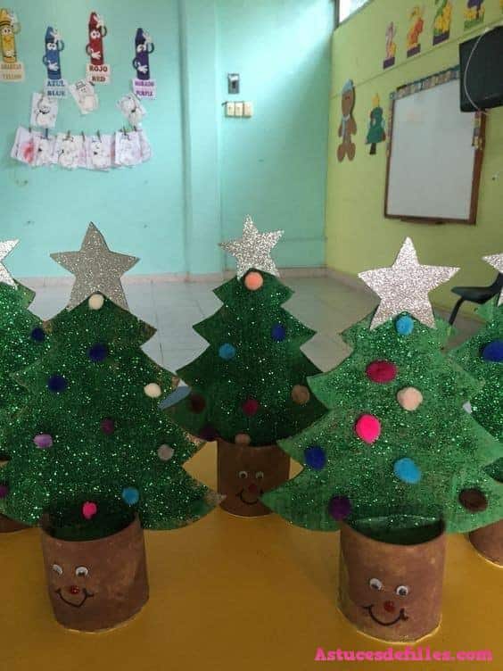 11 idées de décoration de Noel à créer avec les enfants 2
