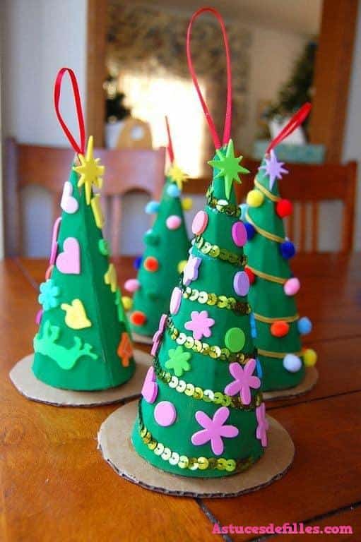 11 idées de décoration de Noel à créer avec les enfants 1 11 idées de décoration de Noel à créer avec les enfants 1