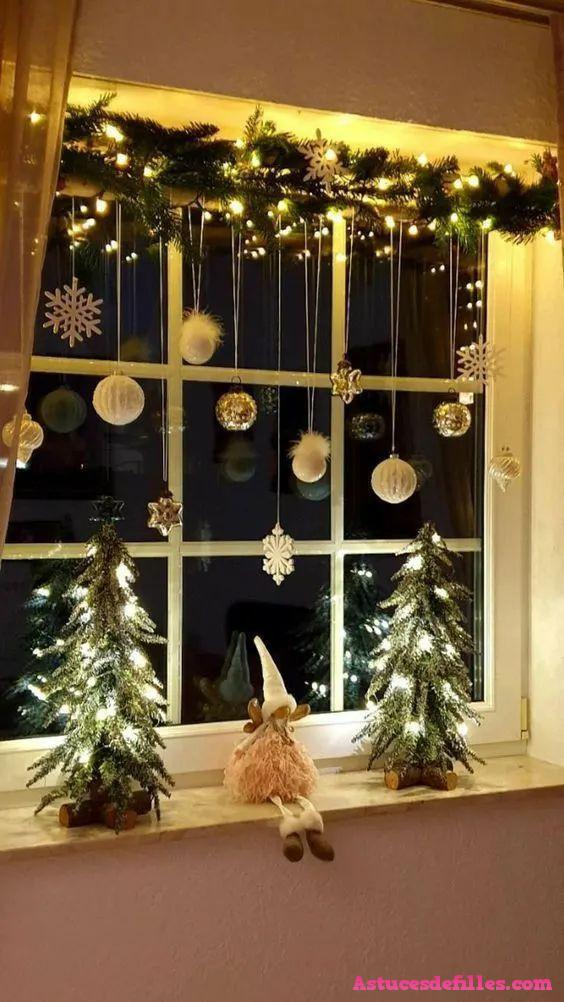 16 idées pour sublimer vos fenêtres à Noël 4