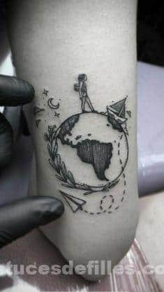 20 Idées de Tatouages pour les Aventuriers du Monde 18