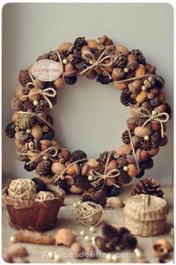 25 Couronnes de Noël Écoresponsables : Créations Festives à Base de Matériaux Naturels 15 25 Couronnes de Noël Écoresponsables : Créations Festives à Base de Matériaux Naturels 15