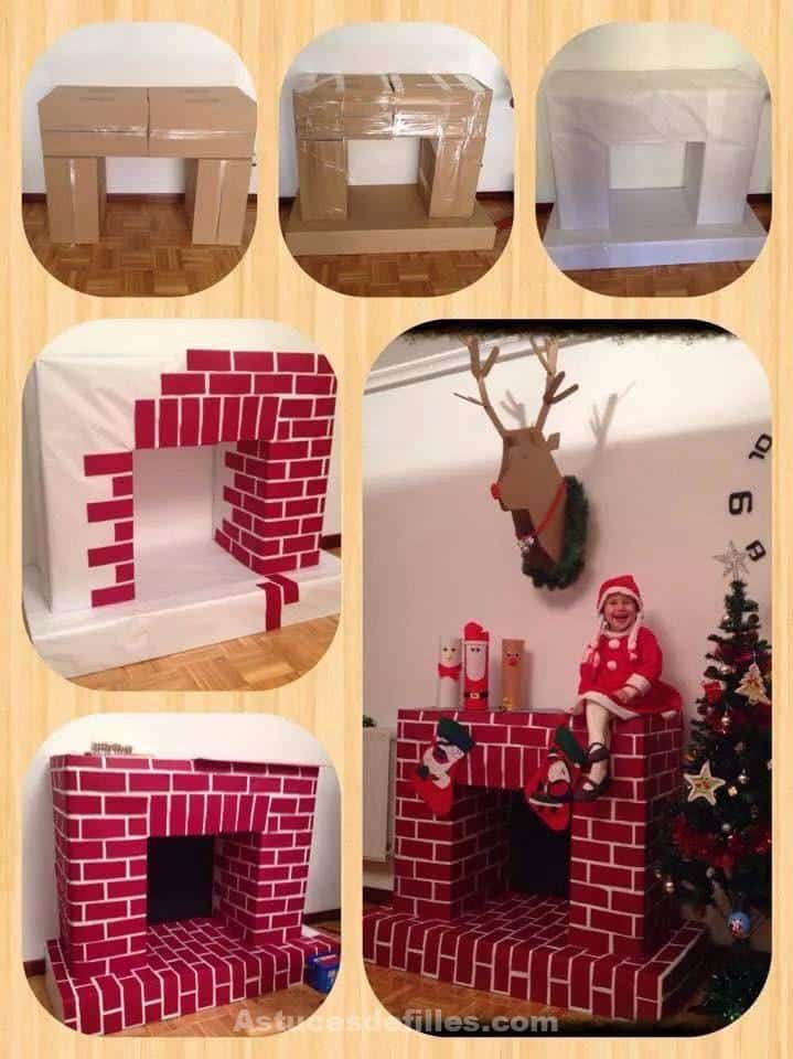 26 créations ludiques de cadre photo pour Noël 5