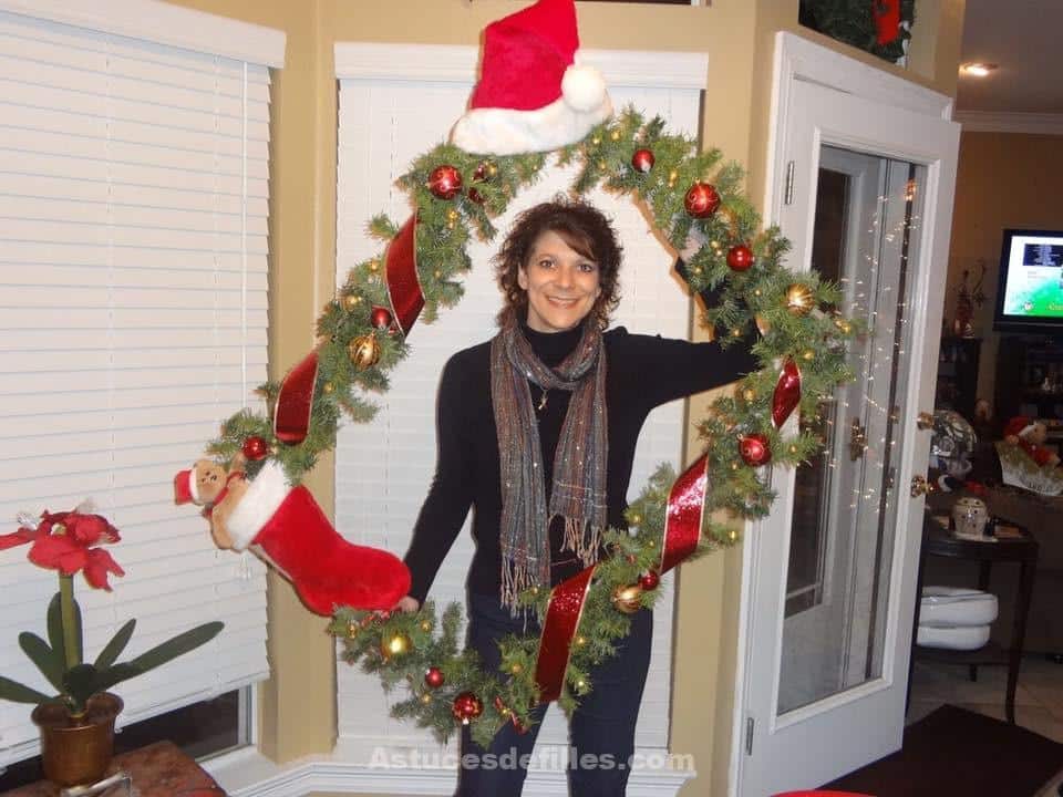 26 créations ludiques de cadre photo pour Noël 14