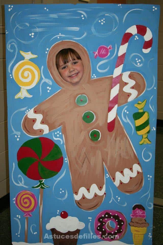 26 créations ludiques de cadre photo pour Noël 2