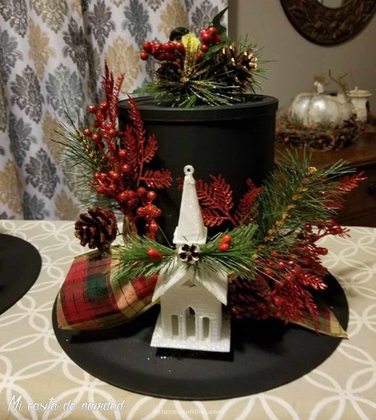 9 Décorations de Noël avec des boites de conserves 7