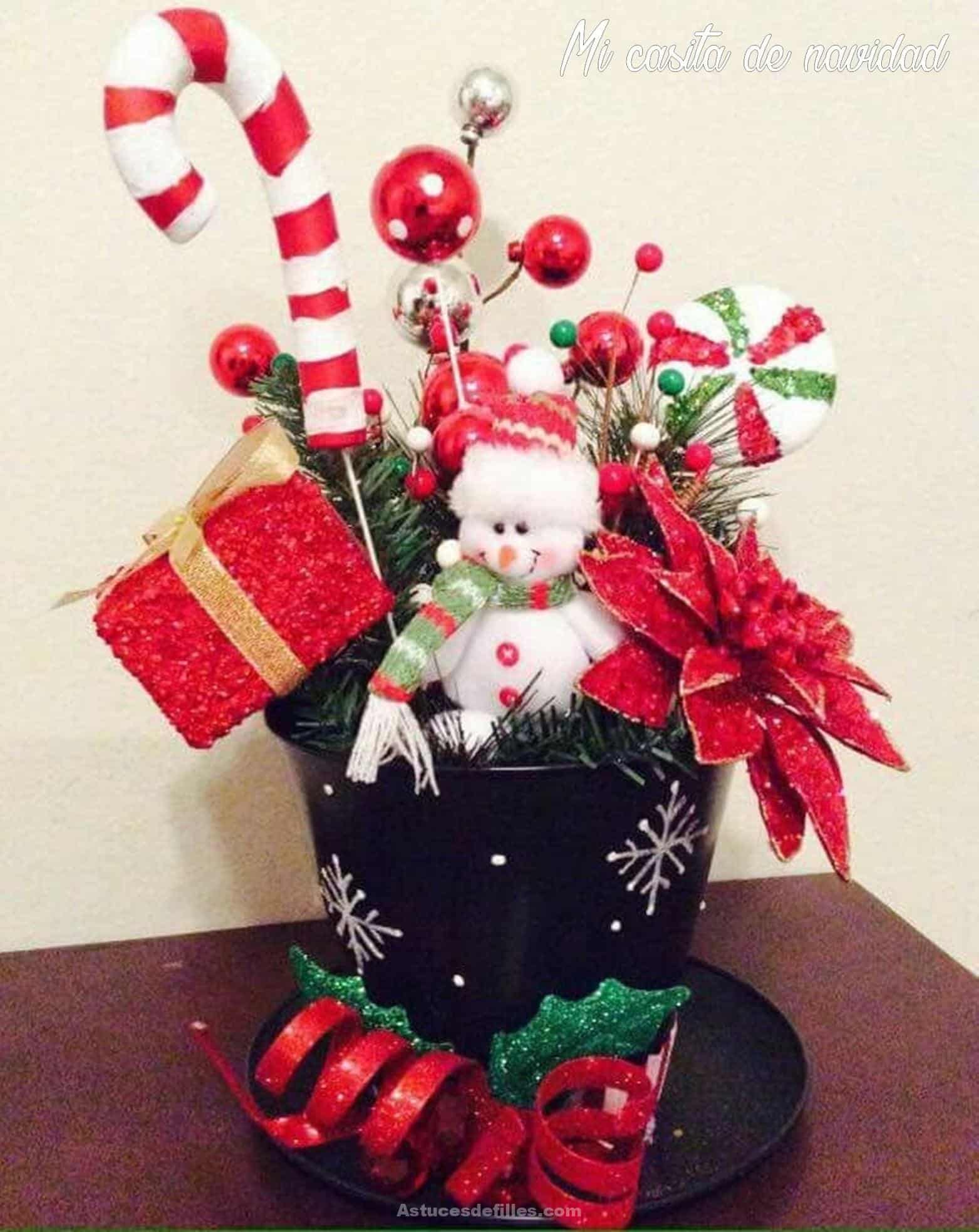 9 Décorations de Noël avec des boites de conserves 3
