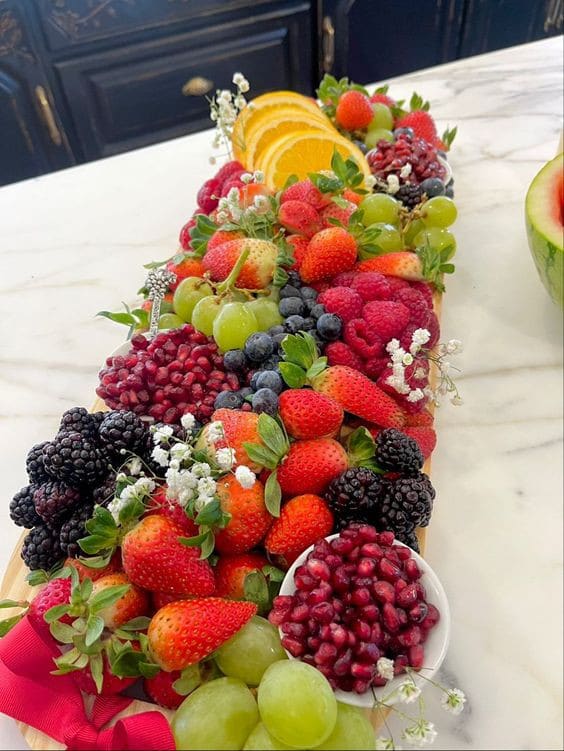 12 Idées de décorations table avec des fruits 6 12 Idées de décorations table avec des fruits 6