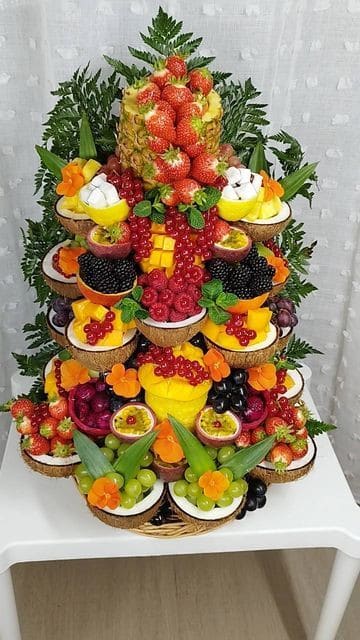 12 Idées de décorations table avec des fruits 7 12 Idées de décorations table avec des fruits 7