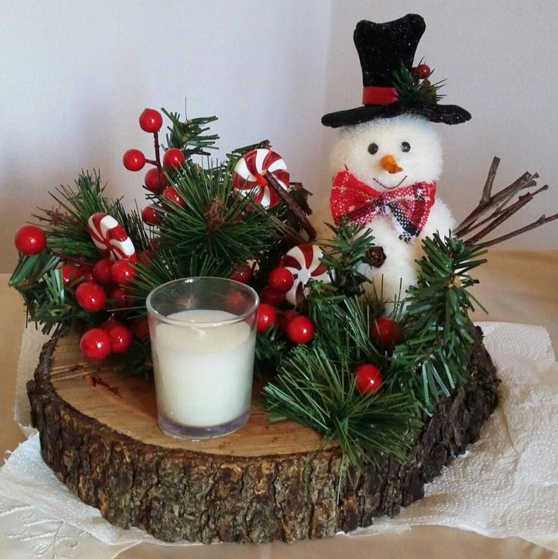 40 centres de table de Noël que vous pouvez faire à la maison 2