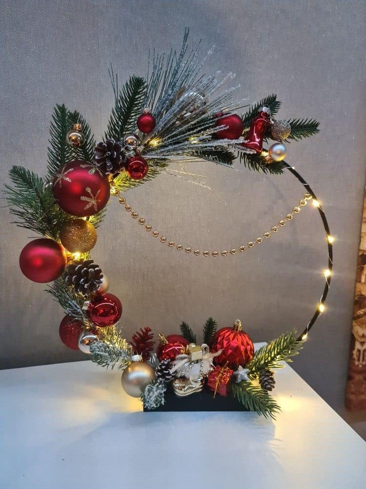 40 centres de table de Noël que vous pouvez faire à la maison 40