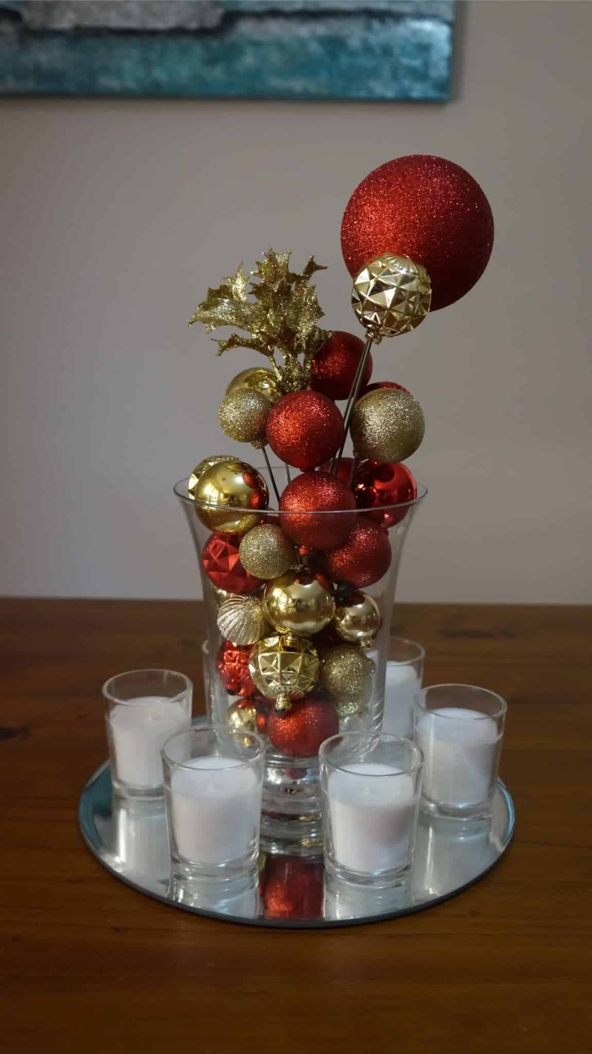 40 centres de table de Noël que vous pouvez faire à la maison 10