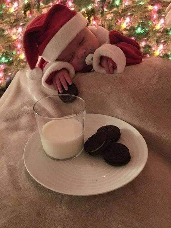17 belles idées pour photographier votre bébé à Noël 8 17 belles idées pour photographier votre bébé à Noël 8
