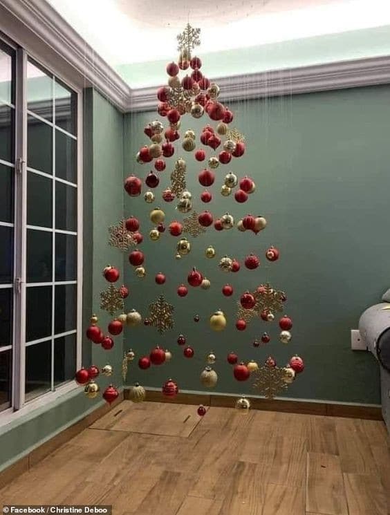 8 Idées incroyables de décoration avec des sphères à Noël 2 8 Idées incroyables de décoration avec des sphères à Noël 2