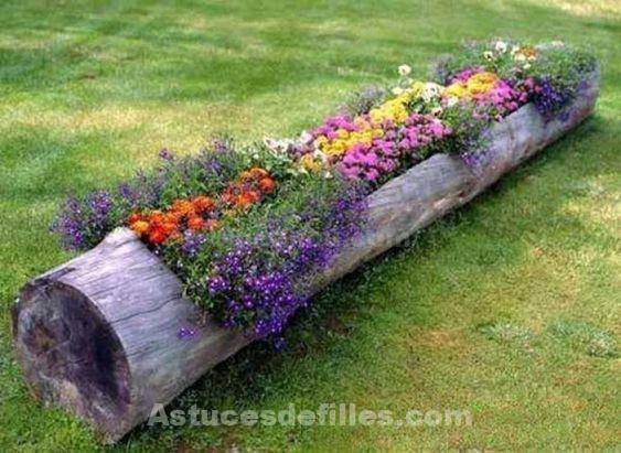 39 idées de bancs en bois DIY pour vos fleurs 16