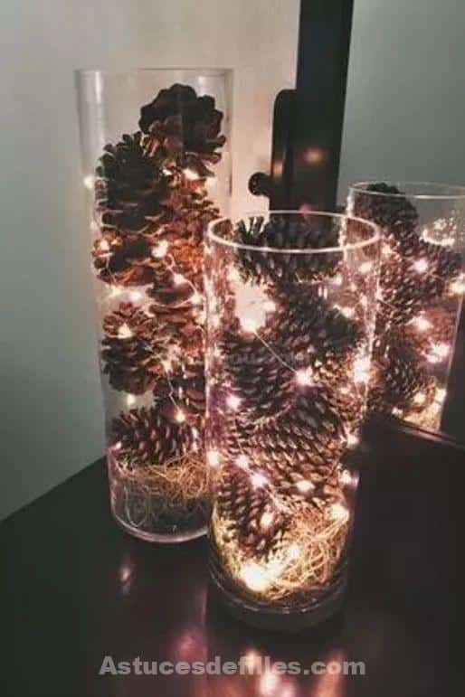 30 Centres de tables de Noël DIY en bois à recréer pendant les vacances 20 30 Centres de tables de Noël DIY en bois à recréer pendant les vacances 20