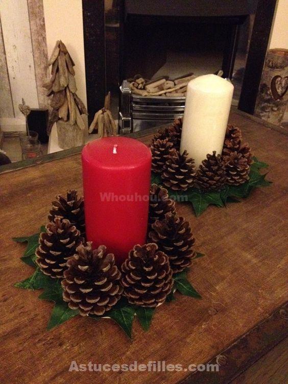 30 Centres de tables de Noël DIY en bois à recréer pendant les vacances 23 30 Centres de tables de Noël DIY en bois à recréer pendant les vacances 23
