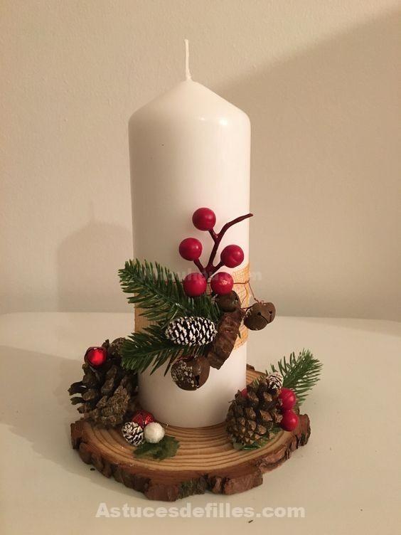 30 Centres de tables de Noël DIY en bois à recréer pendant les vacances 27 30 Centres de tables de Noël DIY en bois à recréer pendant les vacances 27
