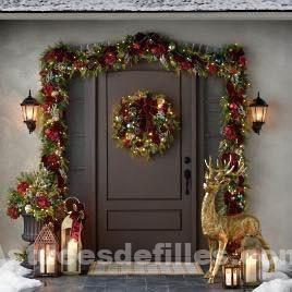 69 jolies idées pour décorer votre maison pour Noël 6