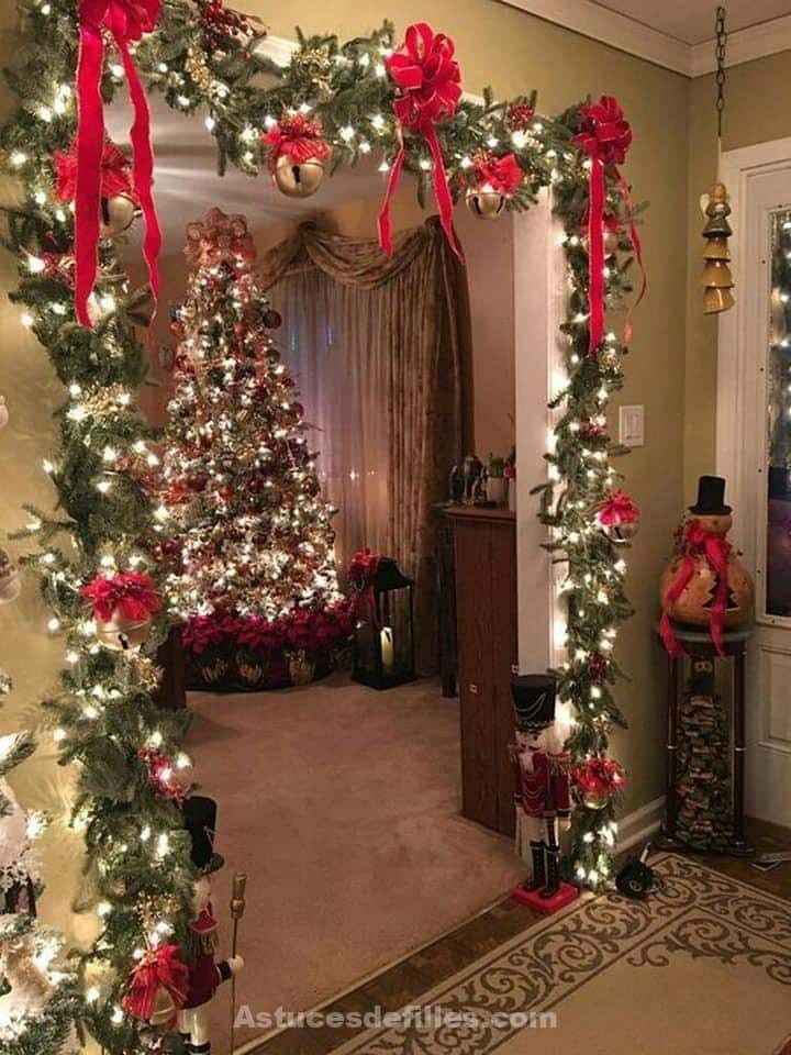 69 jolies idées pour décorer votre maison pour Noël 60